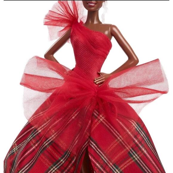 Barbie Signature Doll, 2024 Holiday Fashion Doll New - Picture 4 of 11
